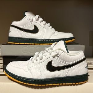 Nike Air Jordan 1 Phat Low Sz 11 Super Sonics six rings 2008 release